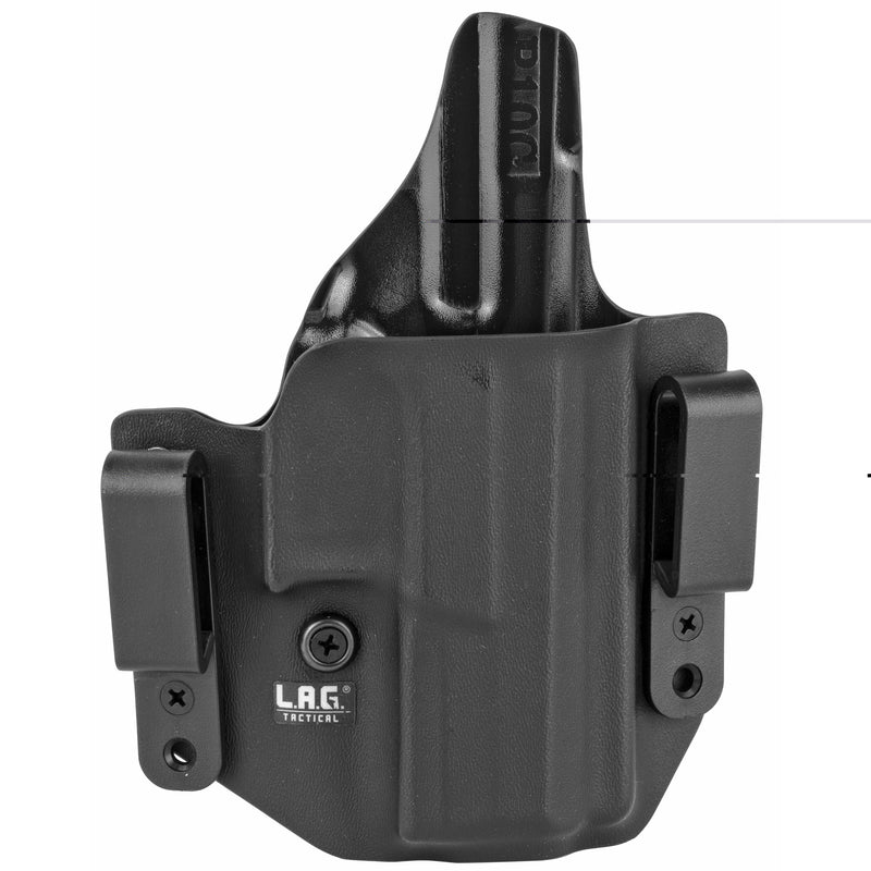 Load image into Gallery viewer, LAG Tactical Defender CZ P-10C OWB/IWB Black Right Hand (17014)
