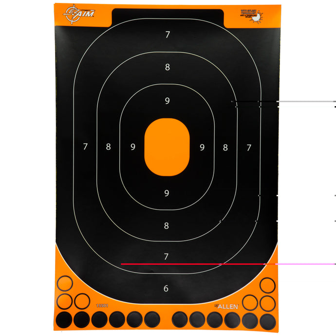 Allen EZ Aim Splash Train 12x18 25pk