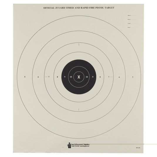 Action Target Bullseye Paper (Pack of 100)