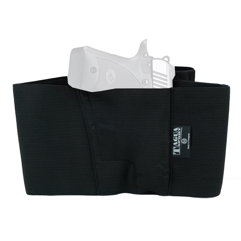 Load image into Gallery viewer, Tag Two Slot Bellyband Holster Bk

