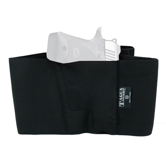 Tag Two Slot Bellyband Holster Bk