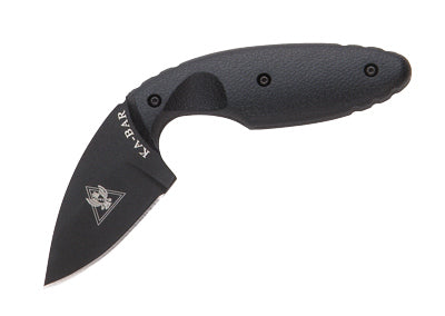 Load image into Gallery viewer, KA-BAR TDI Fixed 2.31 In Black Serrated Blade Coyote Brown
