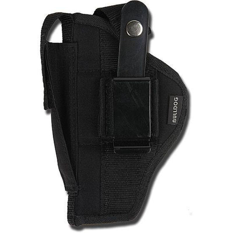 Load image into Gallery viewer, Bulldog Cases Extreme Pistol Holster Belt Loop with Clip for Glock (Black)
