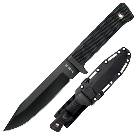 Cold Steel SRK Fixed Blade 6.0 In Plain Kraton Handle