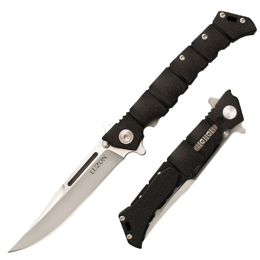 Cold Steel Luzon Folder 6.0 In Plain Black GFN Handle