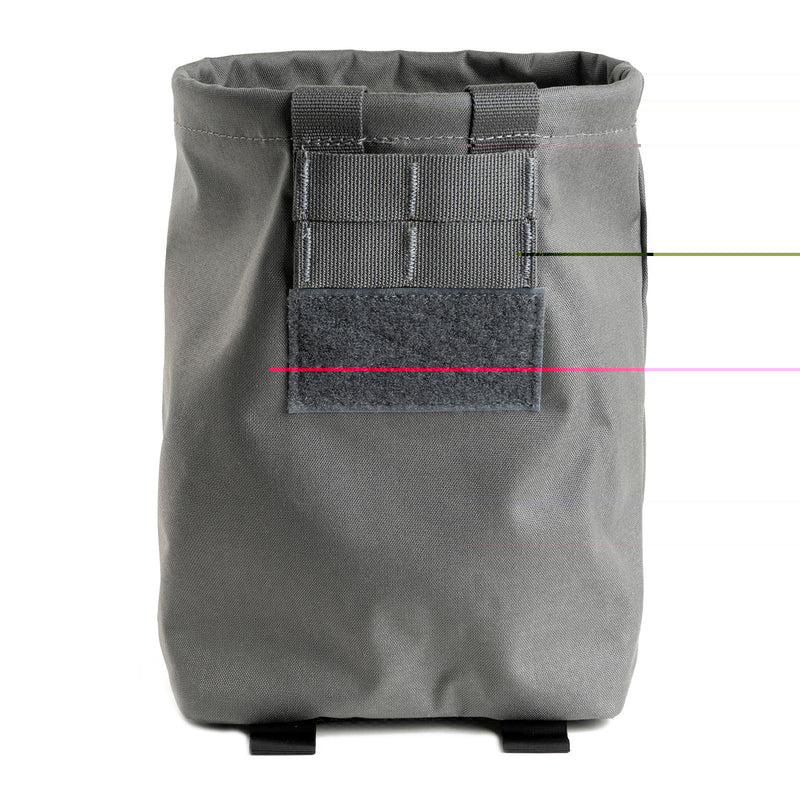 Load image into Gallery viewer, Esd Sap Bucket Dump Pouch Wolf Gray
