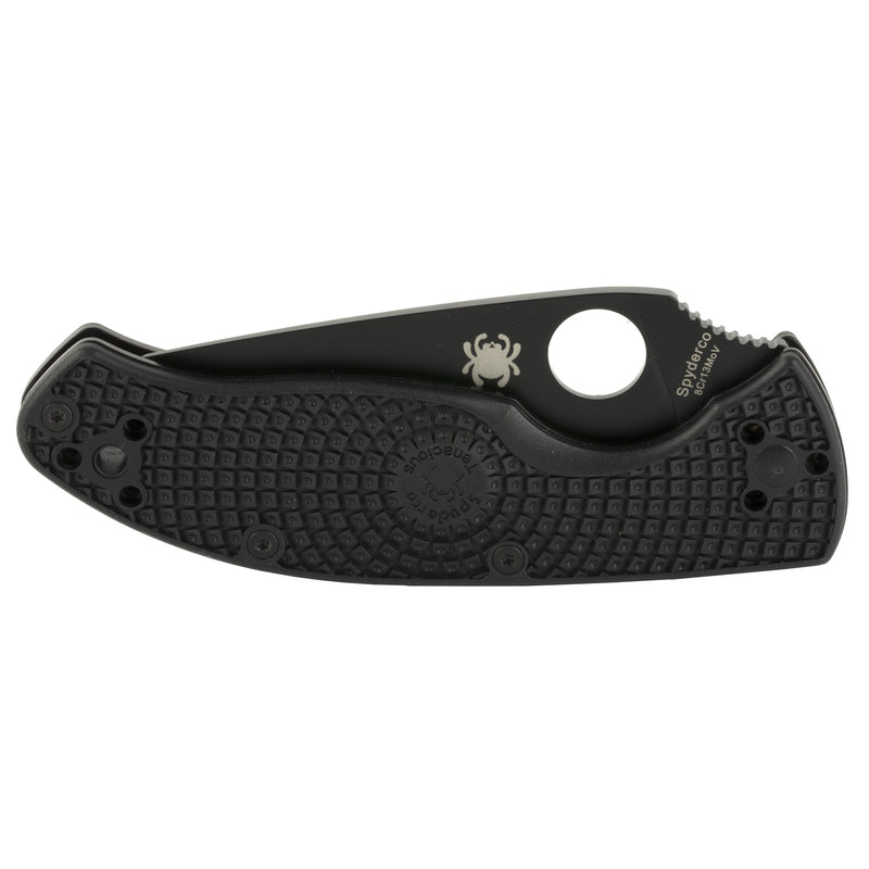 Load image into Gallery viewer, Spyderco Tenacious Ltwght 3.39&quot; Blk
