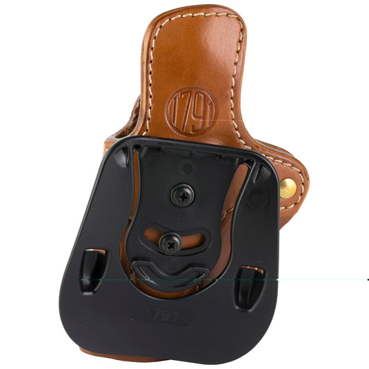 1791 Gunleather Optics Ready Leather Paddle Holster 2.3 Classic Brown