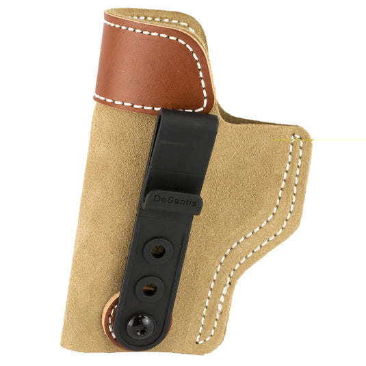DeSantis Sof-Tuck For GLOCK 19 Left Hand Leather Tan (106NBB6Z0)