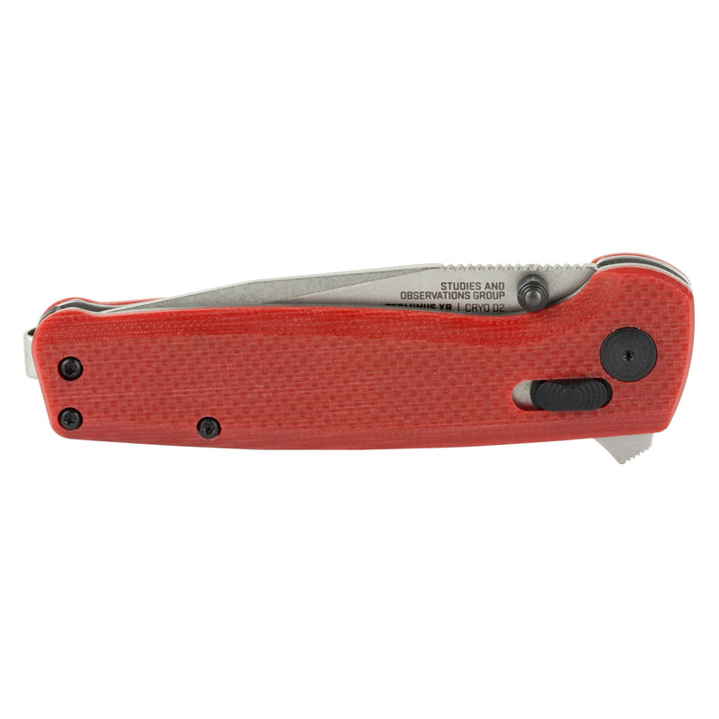 Load image into Gallery viewer, Sog Terminus Xr G10 Crimson 2.95
