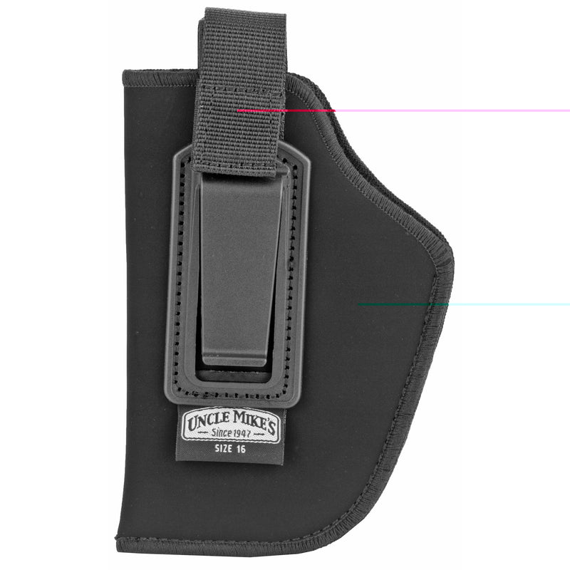 Load image into Gallery viewer, Uncle Mike&#39;s Inside The Pants Holster with Strap Size 16 Left Hand (7616-2)
