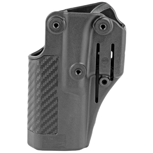 BLACKHAWK! CQC SERPA Beltloop with paddle Carbon Fiber For G17 Right Hand Black (410000BK-R)
