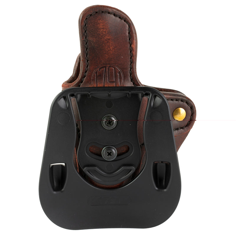 Load image into Gallery viewer, 1791 Gunleather Optics Ready Leather Paddle Holster 2.1 Vintage Brown
