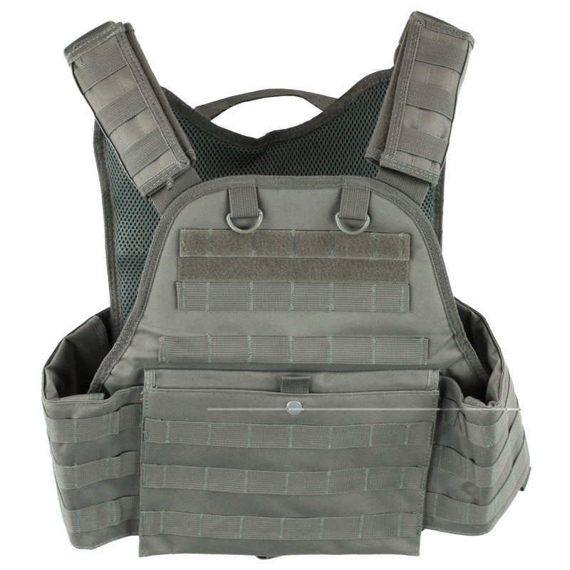 Load image into Gallery viewer, NcSTAR Plate Carrier Vest Size Medium to 2XL Gray (CVPCV2924U)
