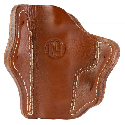 1791 Optics Ready Outside the Waistband (OWB) 2.3 Leather Belt Holster (Classic Brown, Right Hand)