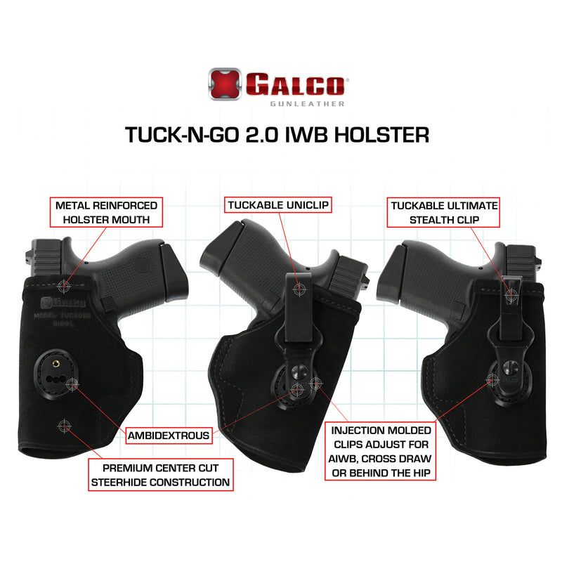 Load image into Gallery viewer, Galco Tuck-n-go Shield with tlr6 Rh Bk
