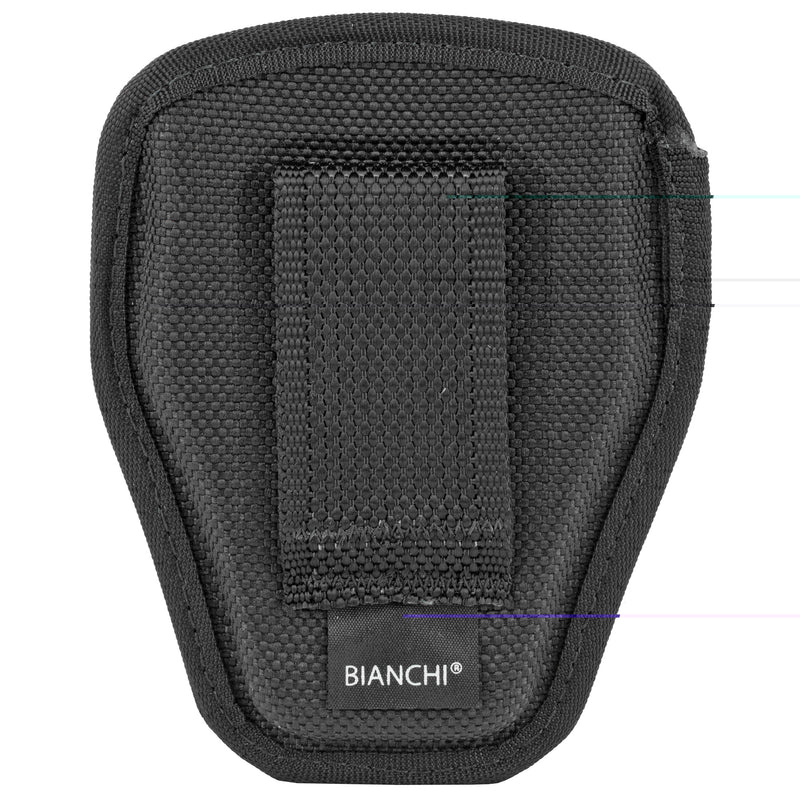 Load image into Gallery viewer, Bianchi 7334 Open Handcuff Case Black
