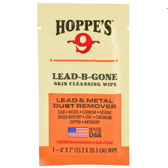 Hoppes Lead Be Gone Wipe 6 Count