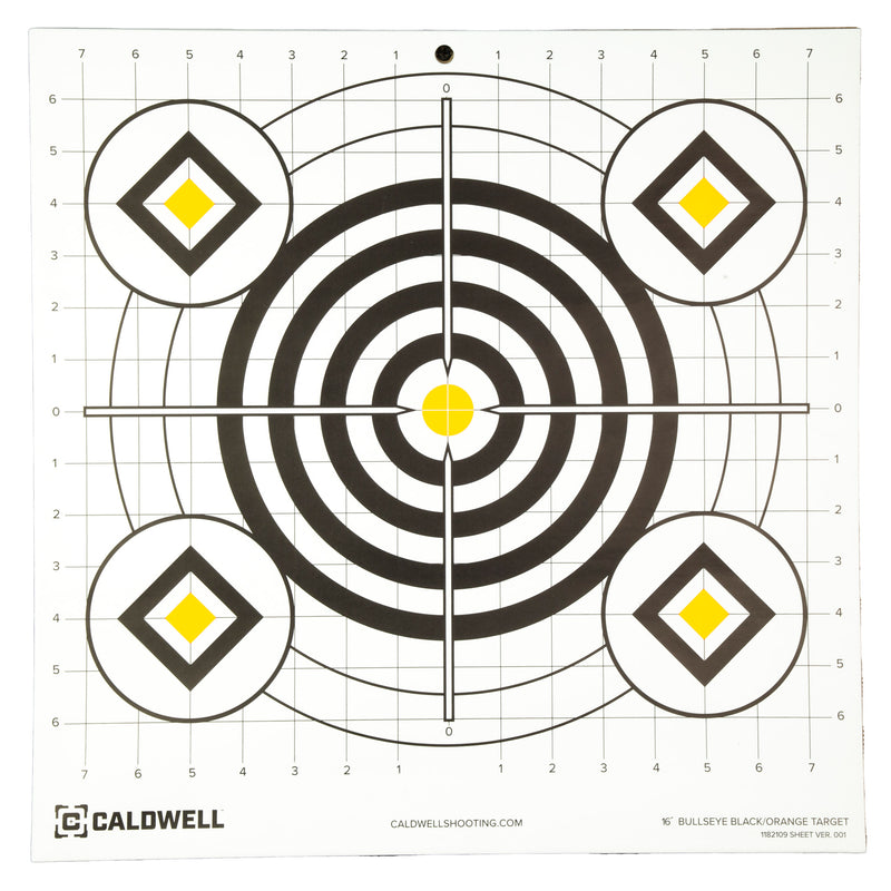 Load image into Gallery viewer, Caldwell Sight-in Bullseye 16&quot; 10pk
