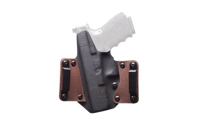 Load image into Gallery viewer, Black Pnt Lthr Wing For Glock 19 Rh Coy
