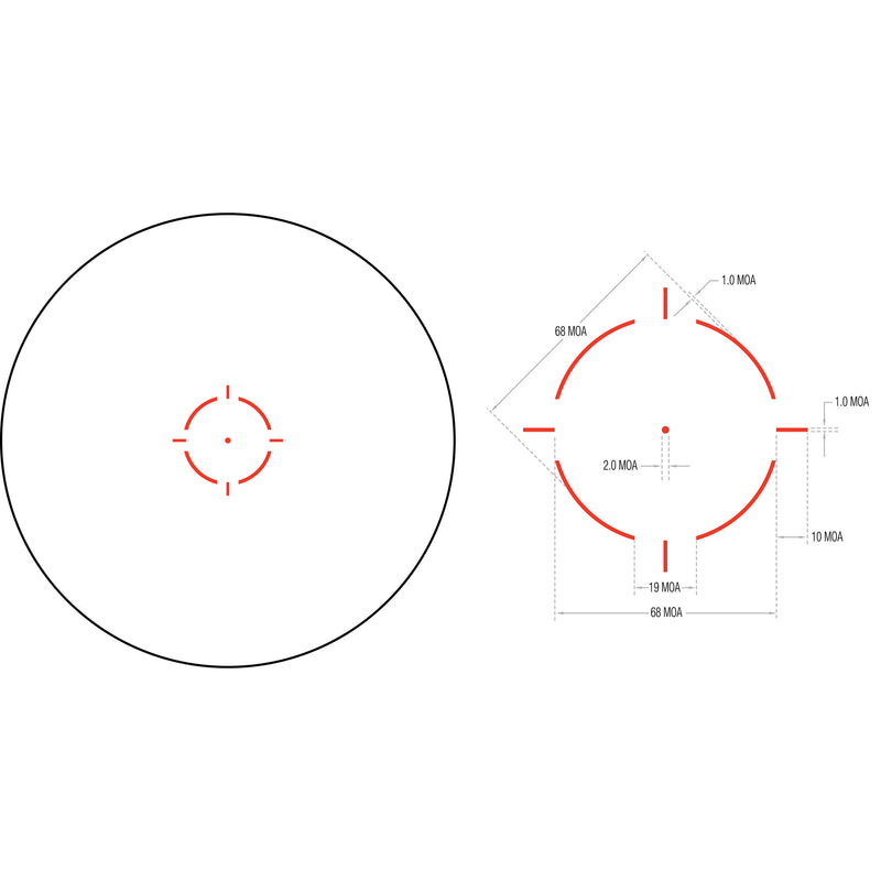 Load image into Gallery viewer, Trijicon Mro Hd 2.0 Moa Red Dot
