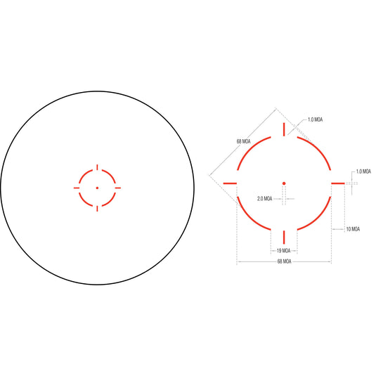 Trijicon Mro Hd 2.0 Moa Red Dot