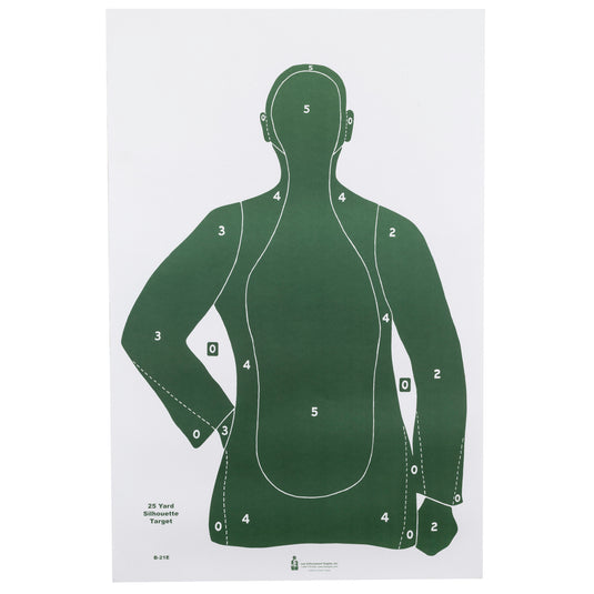 Action Target B-21 Qualification Target 23" x 35" Paper - 100 Pack