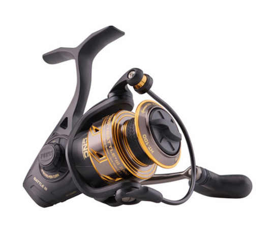 PENN Battle III 2000 Spinning Reel, Full Metal Body, CNC Gear, HT-100 – TLO Outdoors PENN Battle III 2000 Spinning Reel, Full Metal Body, CNC Gear, HT-100 – TLO Outdoors