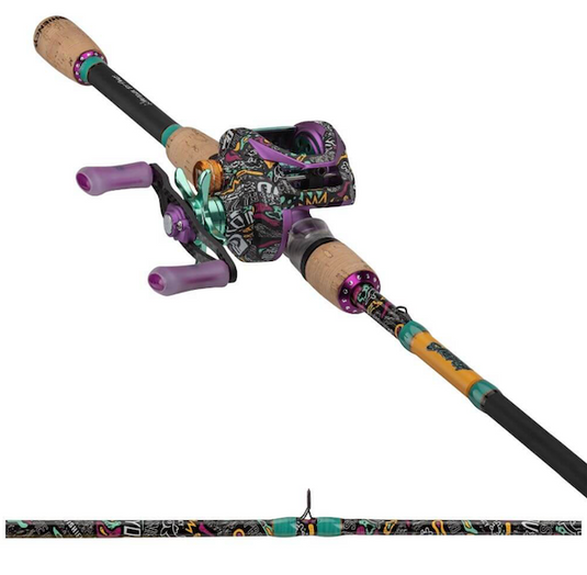 ProFISHiency Baitcast Combo 7' Krazy 3-ROW