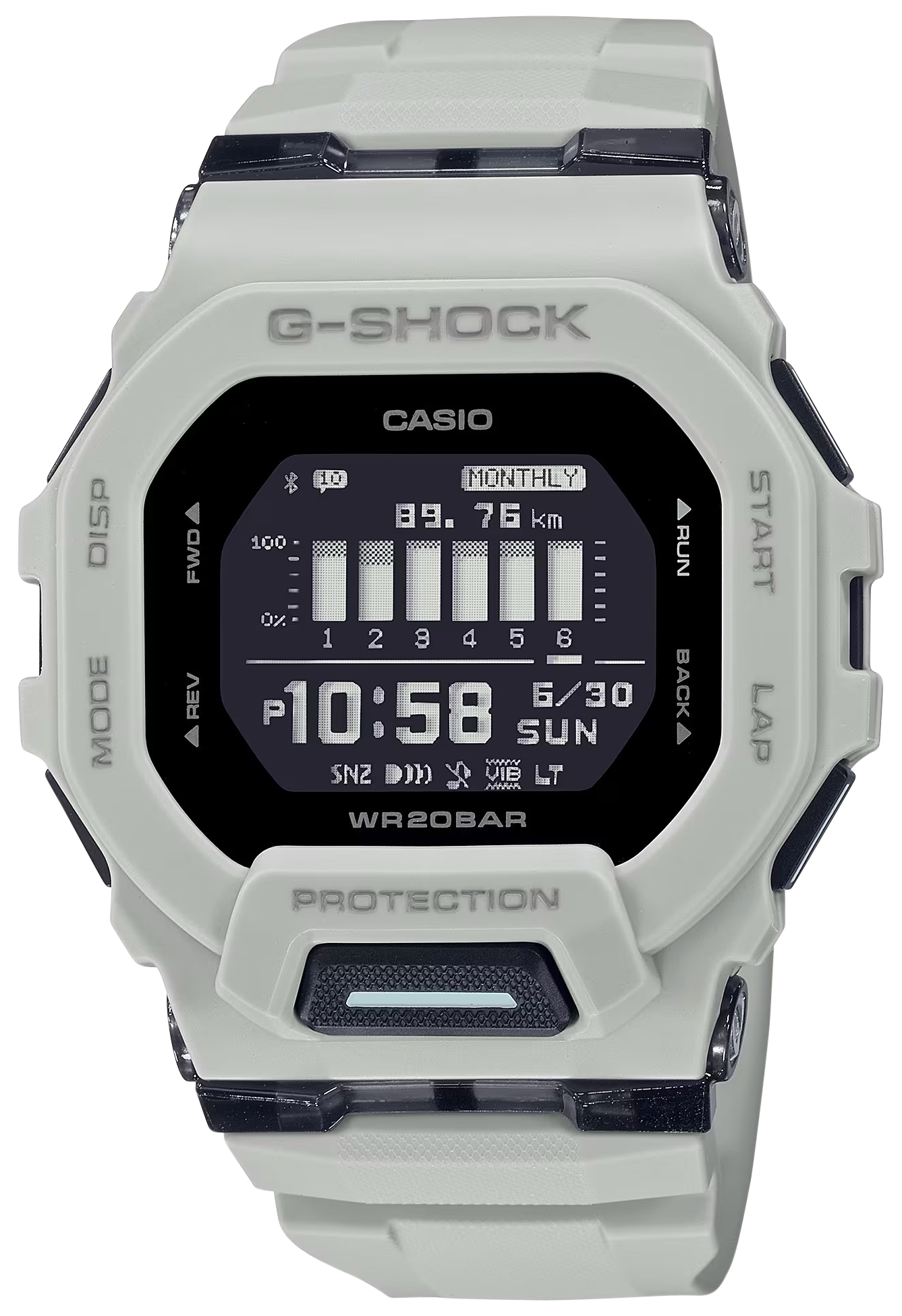 G-SHOCK/VLC DISTRIBUTION GBD200UU9 Tactical Fitness Watch with Step Tr ...