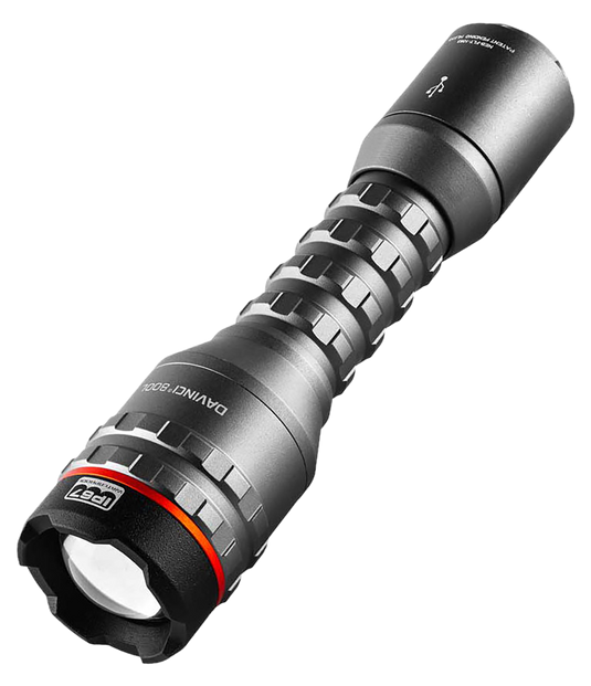 NEBO Davinci 800L Rechargeable LED Flashlight & Power Bank, IP67, 3x Z – TLO Outdoors NEBO Davinci 800L Rechargeable LED Flashlight & Power Bank, IP67, 3x Z – TLO Outdoors