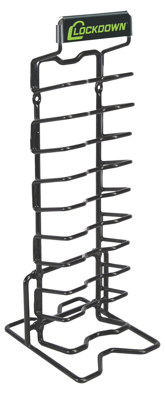 Lock Down Magazine Rack Lockdown AR-15 Magazine Rack, Vinyl-Coated Steel, Wall-Mount or Freest ...