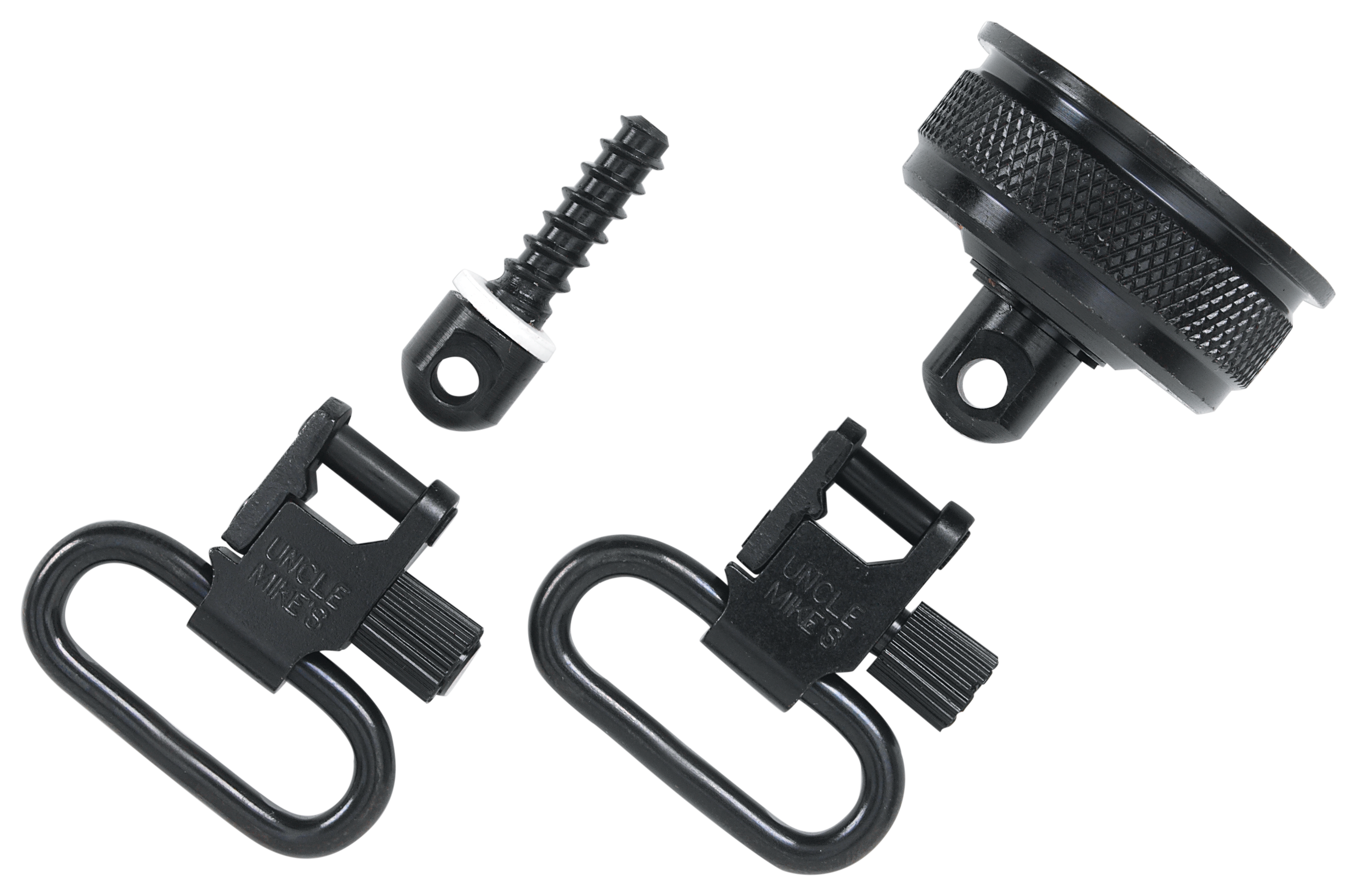 Uncle Mike's Quick Detach Mag Cap Swivel Set for Remington 11-87 12 Ga ...