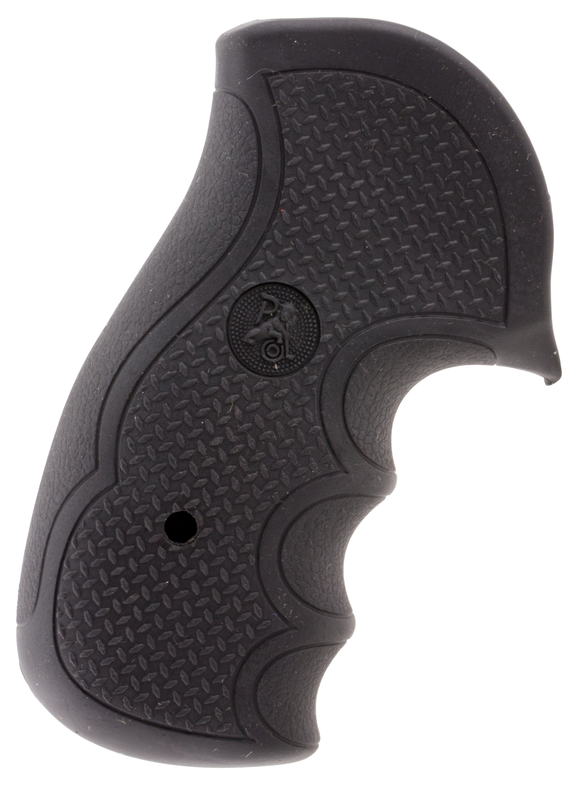 Pachmayr Diamond Pro Grip for Ruger GP100, Black Rubber with