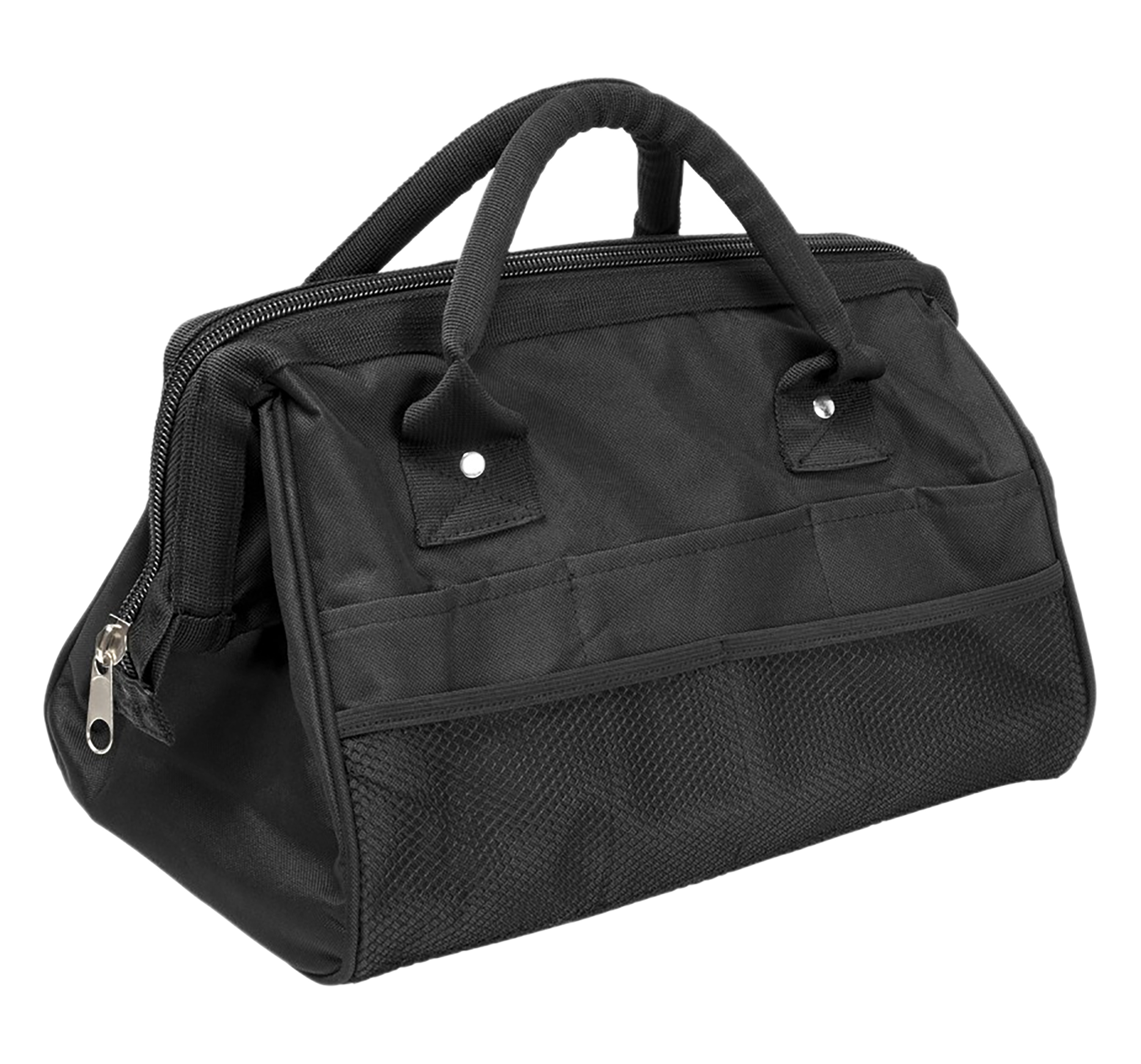 NCStar VISM Range Bag, 600D PVC with Heavy-Duty Zippers, Black, 13 x 8 ...