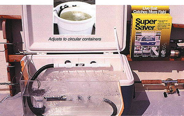 MARINE METAL Super Saver Livewell Aerator & Bilge Pump Kit, 12-Volt Di ...