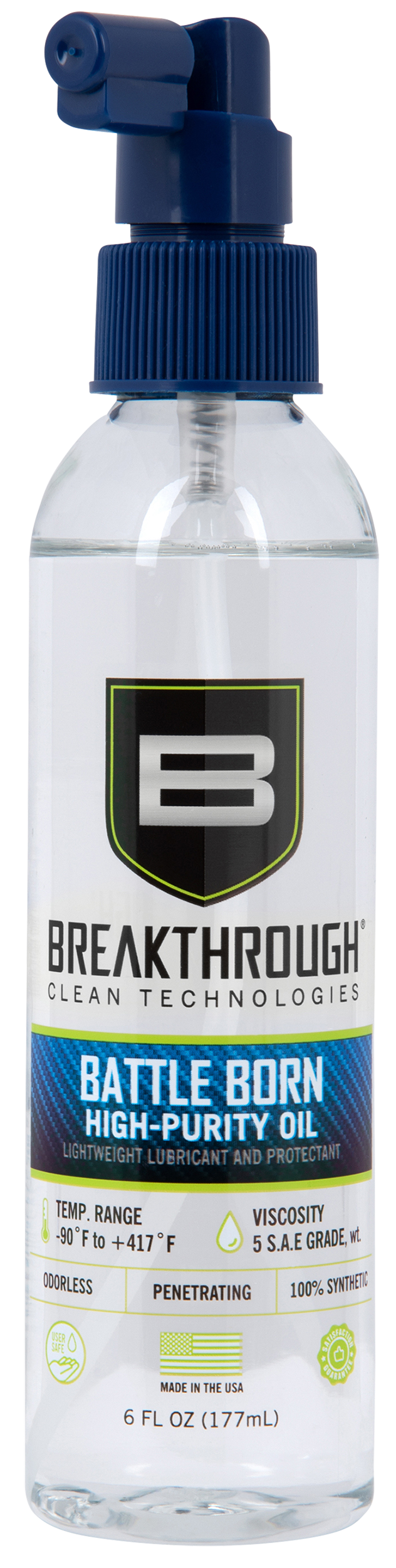 Breakthrough Clean Battle Born High-Purity Oil Spray, Synthetic Gun Lu ...