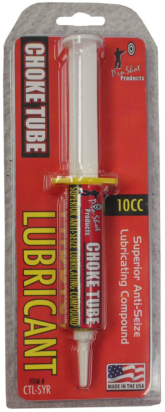 Pro-Shot Choke Tube & Suppressor Thread Lubricant, Anti-Seize 10cc Syr TLO Outdoors Pro-Shot Choke Tube & Suppressor Thread Lubricant, Anti-Seize 10cc Syr TLO Outdoors