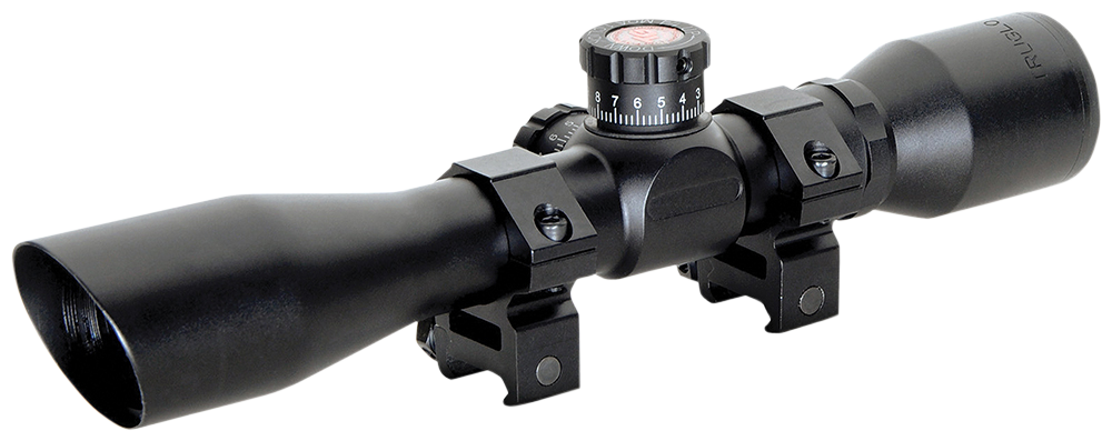 Truglo Tru-Brite Xtreme 4x32 Compact Tactical Rifle Scope, Mil-Dot, 1 ...