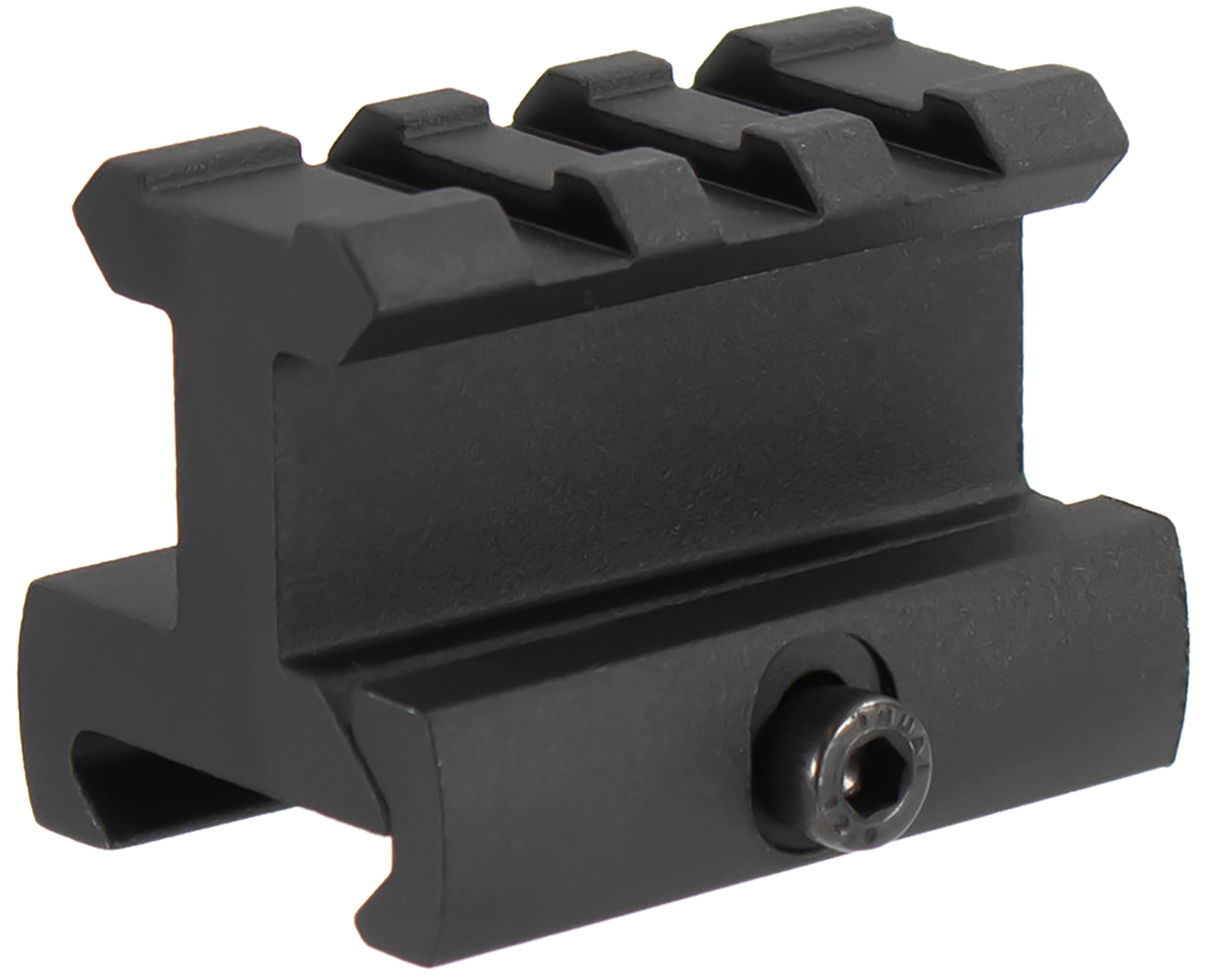 Aim Risers Aim Sports Riser Mount, High-Profile Picatinny 1.0 in Lift, Black Anod ...