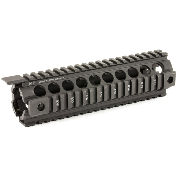 Midwest Industries AR-15 Mid-Length Gen 2 Two-Piece Drop-In Quad
