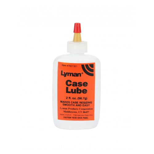 Lyman Case Lube Kit for Reloading, 2 oz Brass Sizing Lubricant for Smo ...