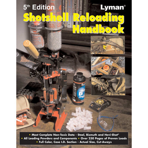 Loading Handbook Lyman Shotshell Reloading Handbook 5th Edition Non-Toxic Load Data Man ...