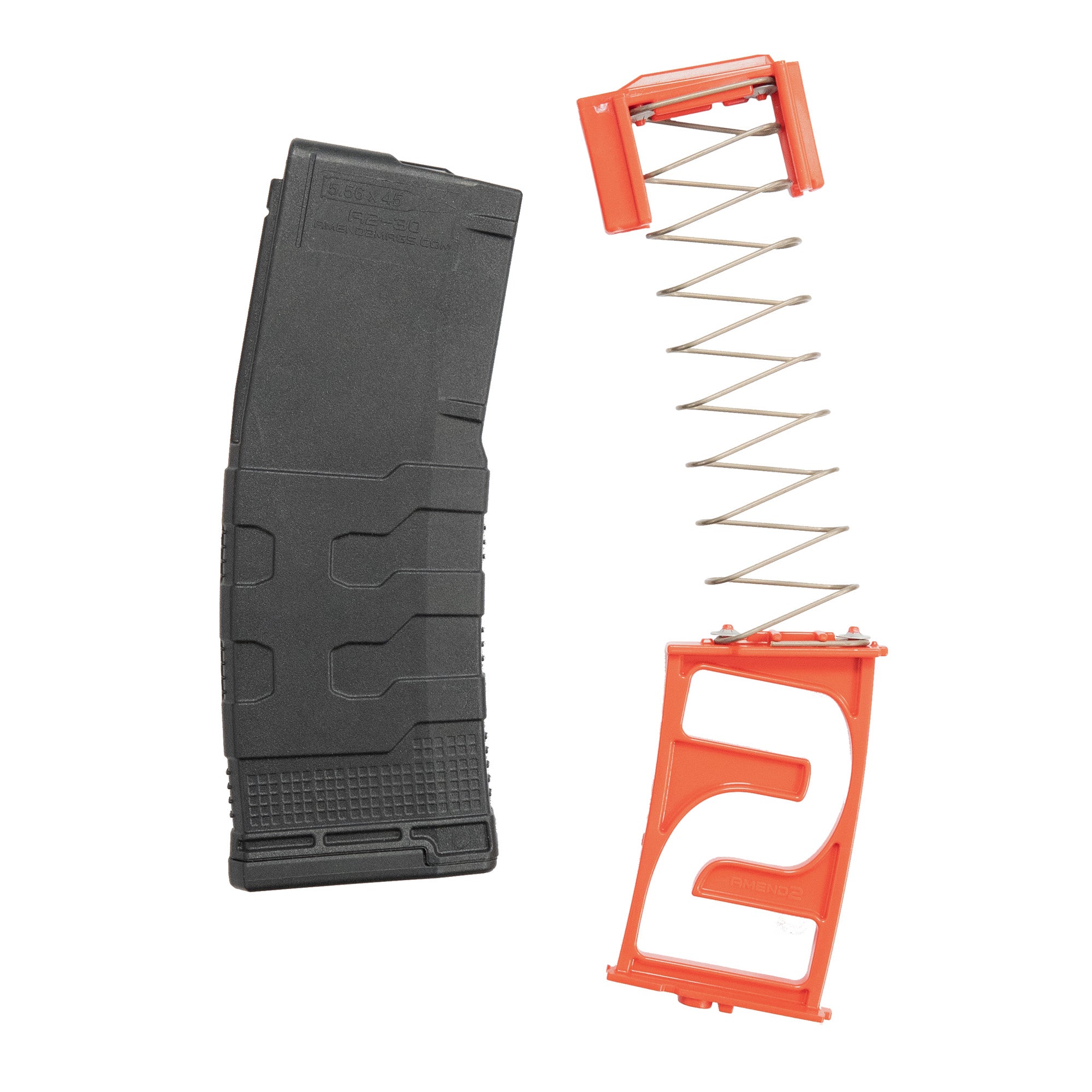 Amend2 Mod-3 AR-15 Magazine 10/30 10-Round 5.56 NATO/.223 Rem Polymer ...