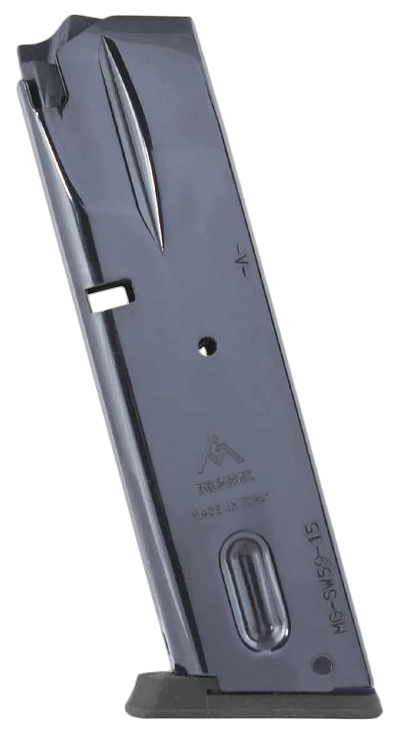 Mec-Gar S&W 5900 Series 15-Round 9mm Luger Magazine, Nickel Finish, MG ...