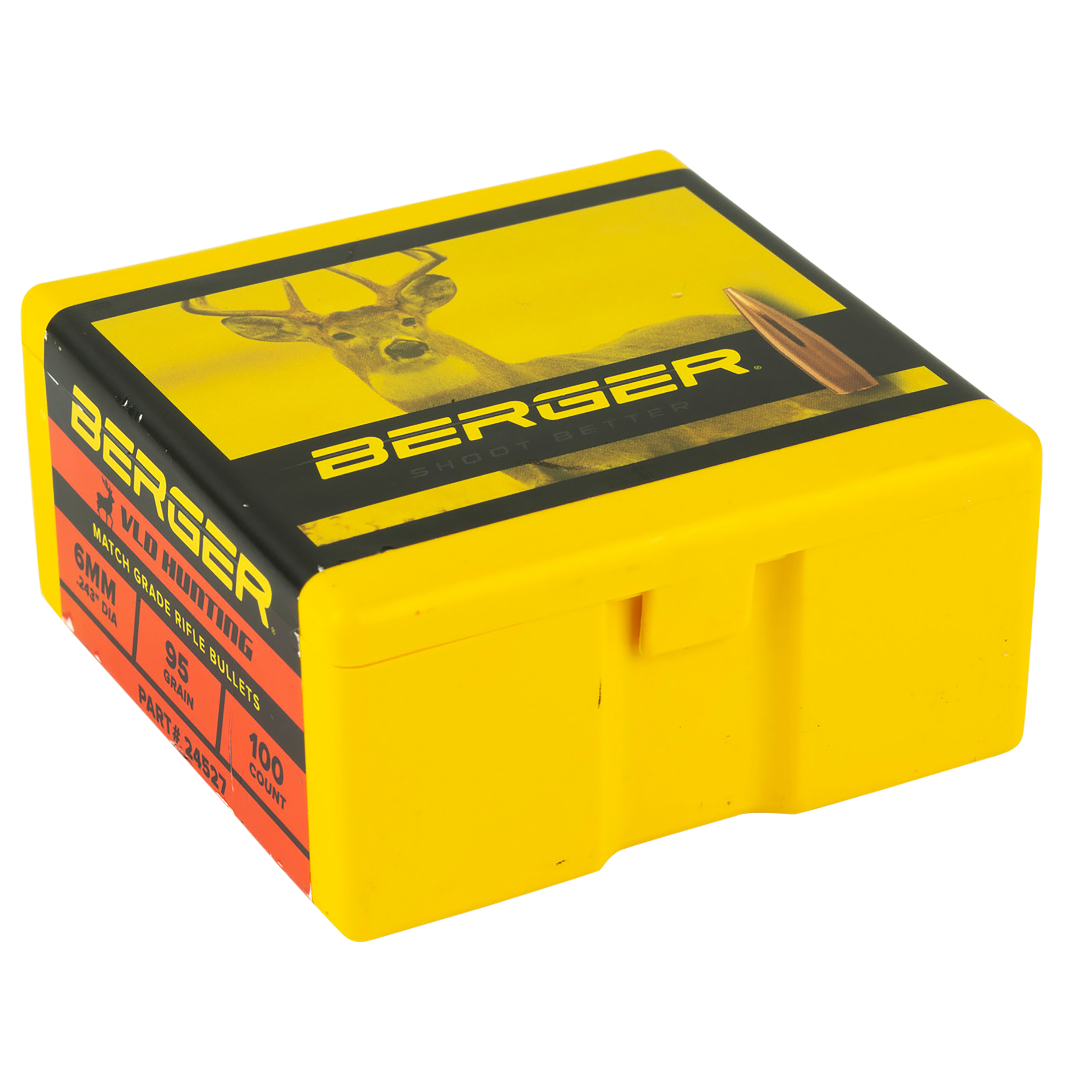 Berger Bullets VLD Hunting Long Range 6mm 95gr Match Grade Reloading B ...