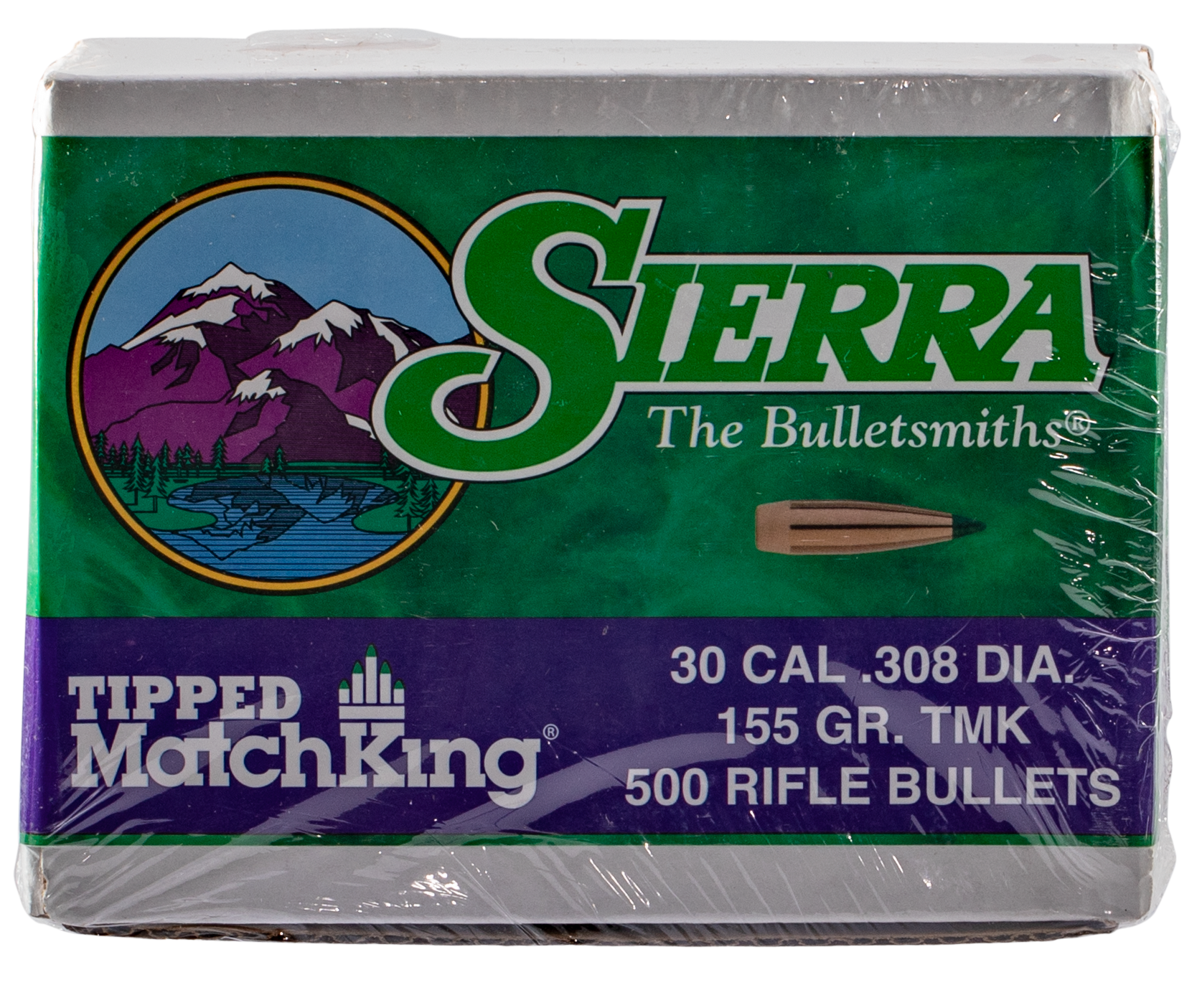 Sierra Tipped MatchKing .30 Caliber 155gr .308 Tipped Match Bullets 50 ...