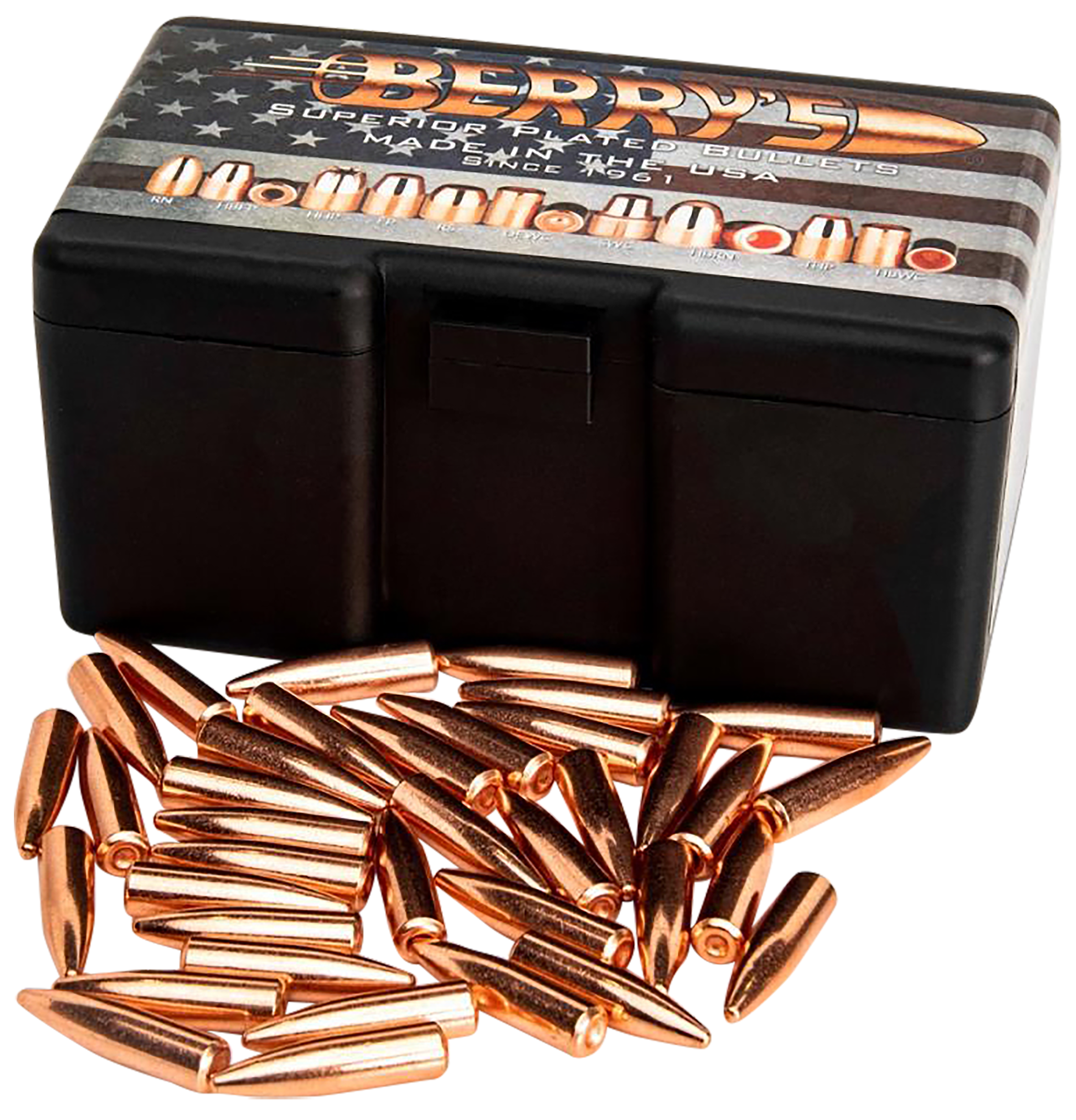 Berry's Superior Plated .300 AAC Blackout 200gr Spire Point Rifle Bull ...