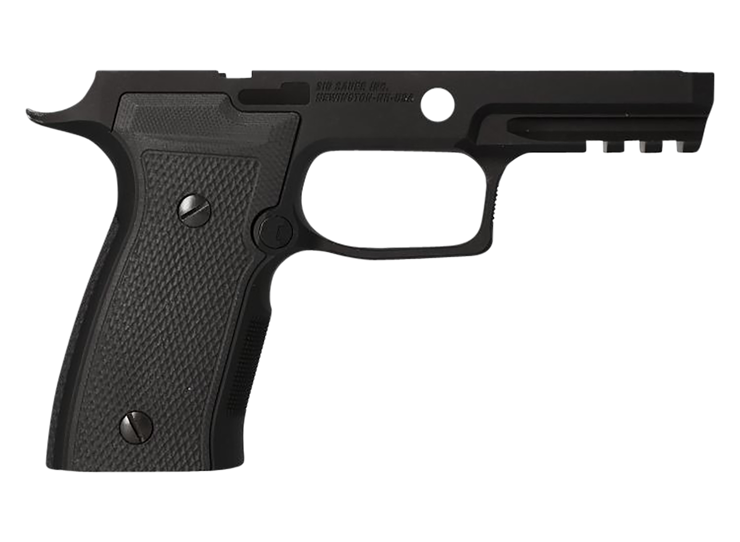 Sig Sauer P320 AXG Carry Medium Aluminum Grip Module w/ Black G10 Pane ...