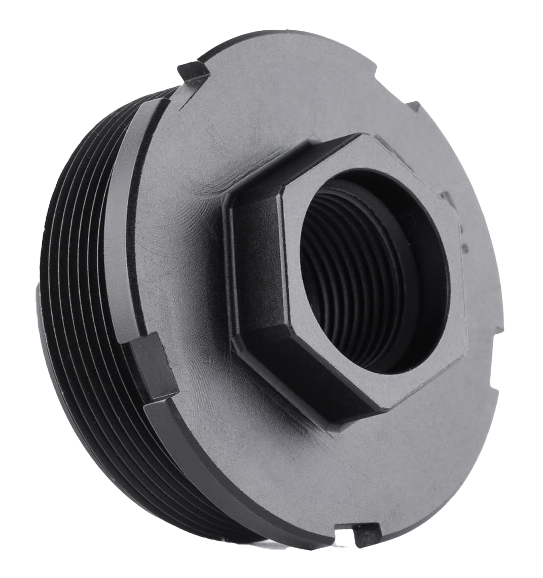 Dead Air HUB Direct Thread Mount 9/16x24 RH, 4140 Heat-Treated Steel ...
